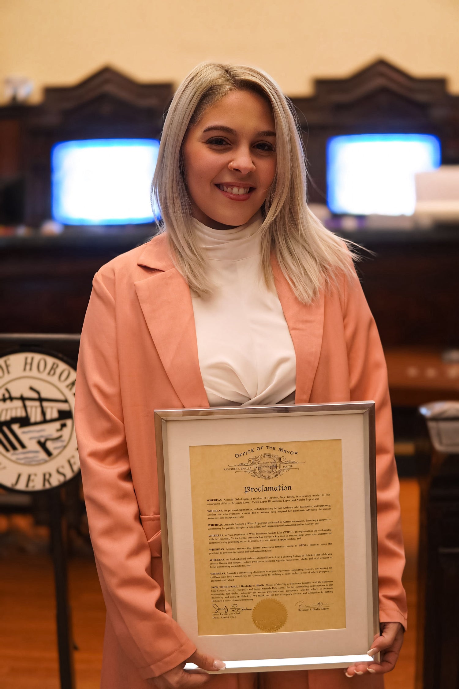 A moment of honor for a woman who wears many hats—mother, advocate, leader, and visionary.