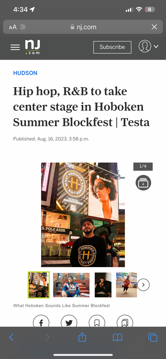 Hoboken’s Hip-Hop Triumph: Statewide Spotlight in the Jersey Journal and NJ.com – The Summer Blockfest
