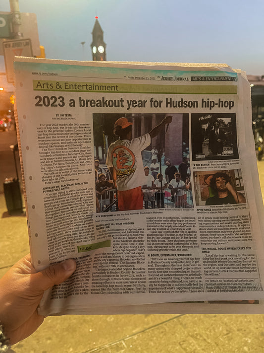 Hudson Hues: A Triumph for Hip Hop in 2023 – Spotlight in the Jersey Journal!