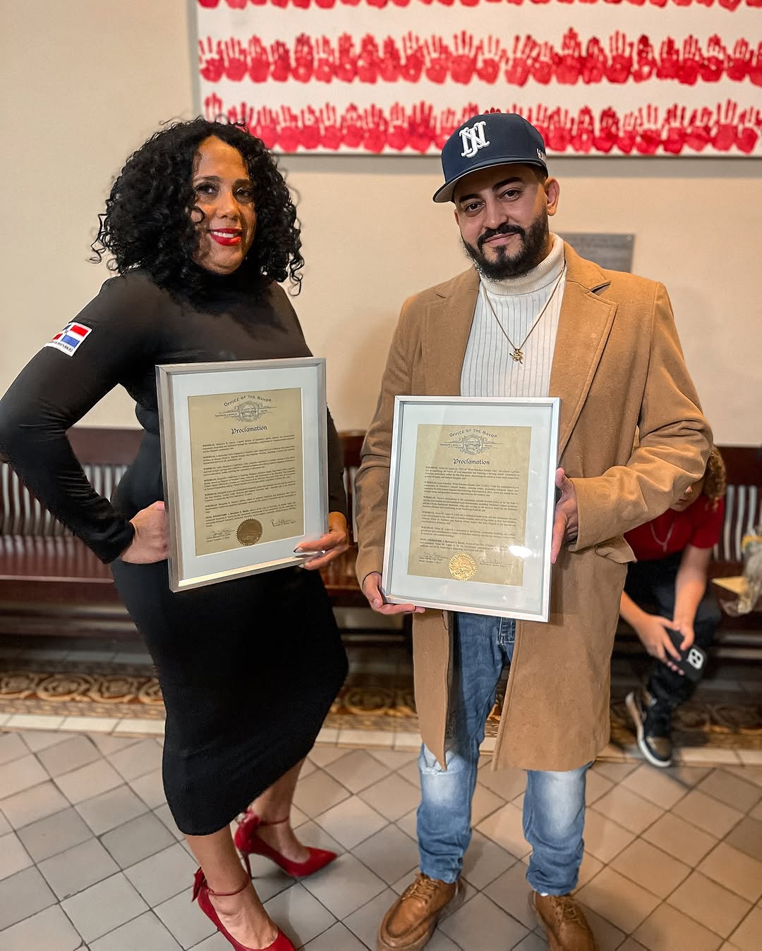 Hoboken Honors Victor Lopez Jr. & Margarita Garcia with Proclamations During Hispanic Heritage Month