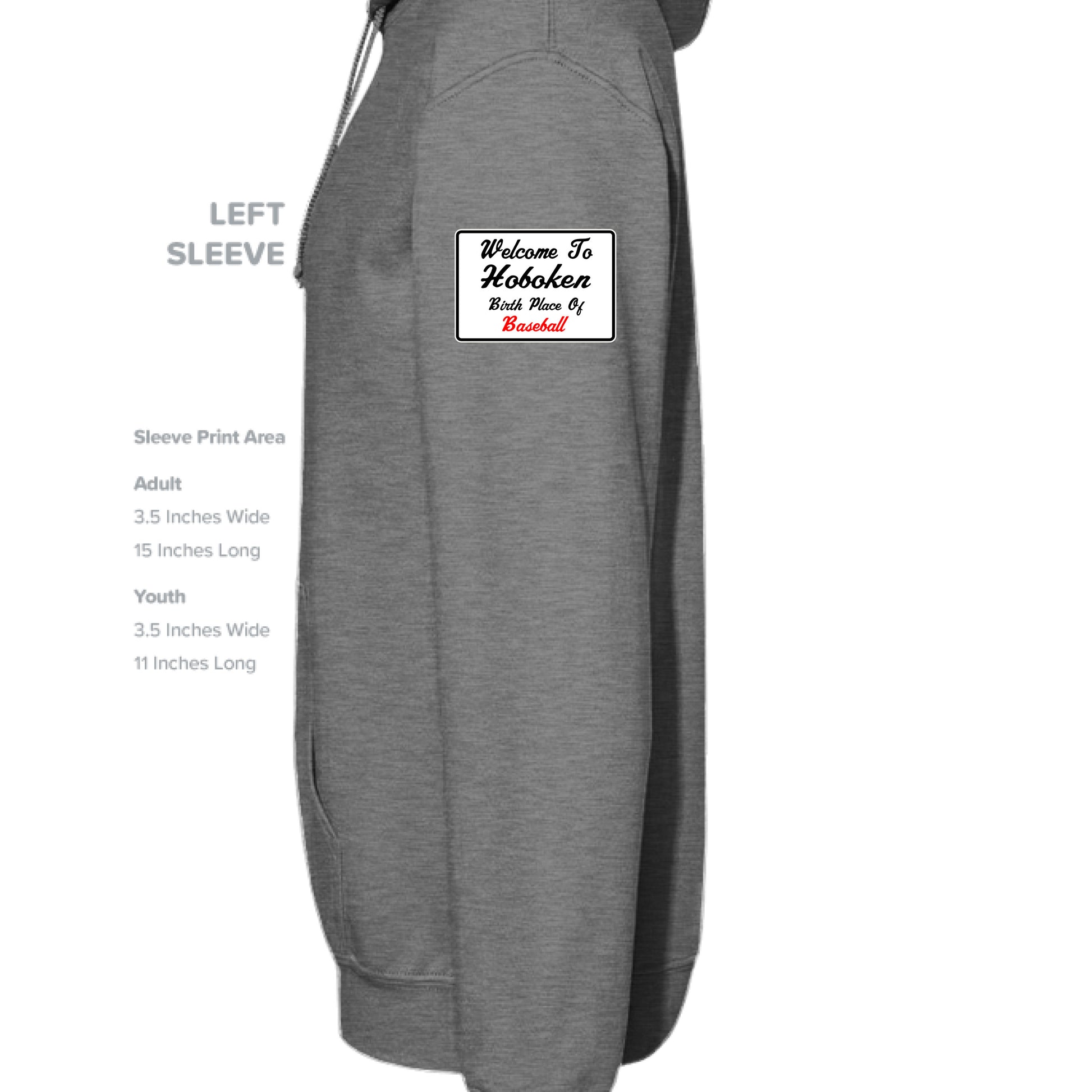 GRAPHITE HEATHER - SLEEVE_LEFT