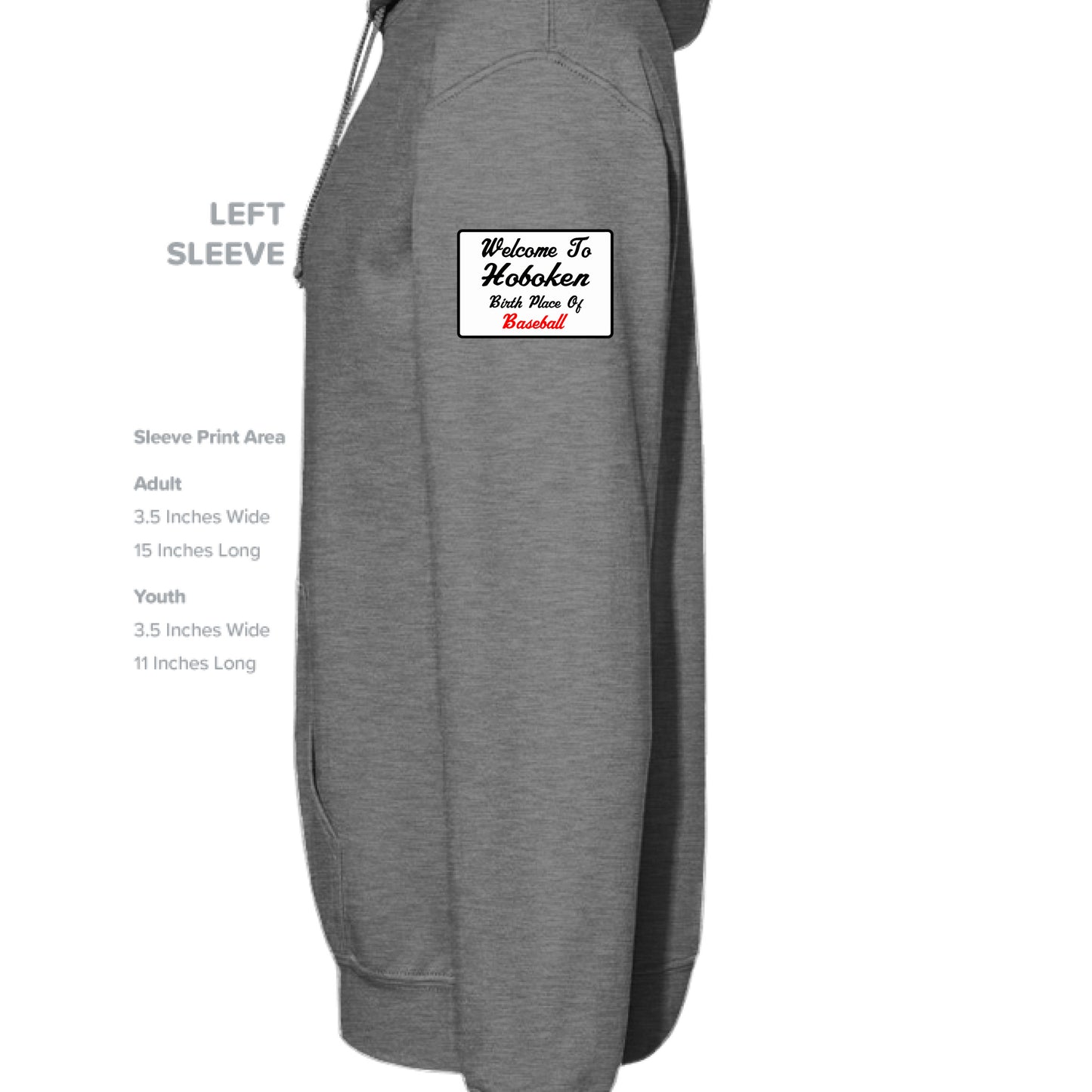 GRAPHITE HEATHER - SLEEVE_LEFT